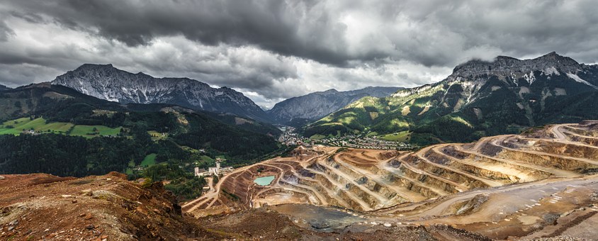 Extraction minière